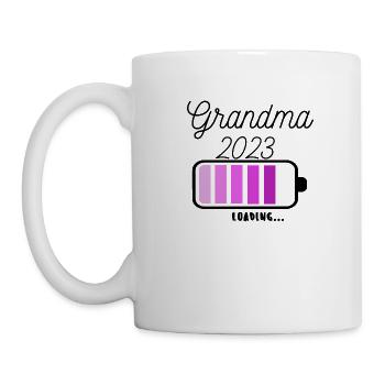 Grandma 2023 loading - Tasse - Weiß - Links