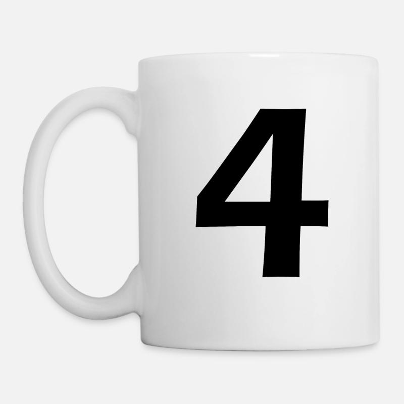 4 - Mug blanc - blanc