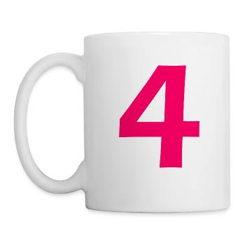 4 - Mug blanc - blanc - Gauche