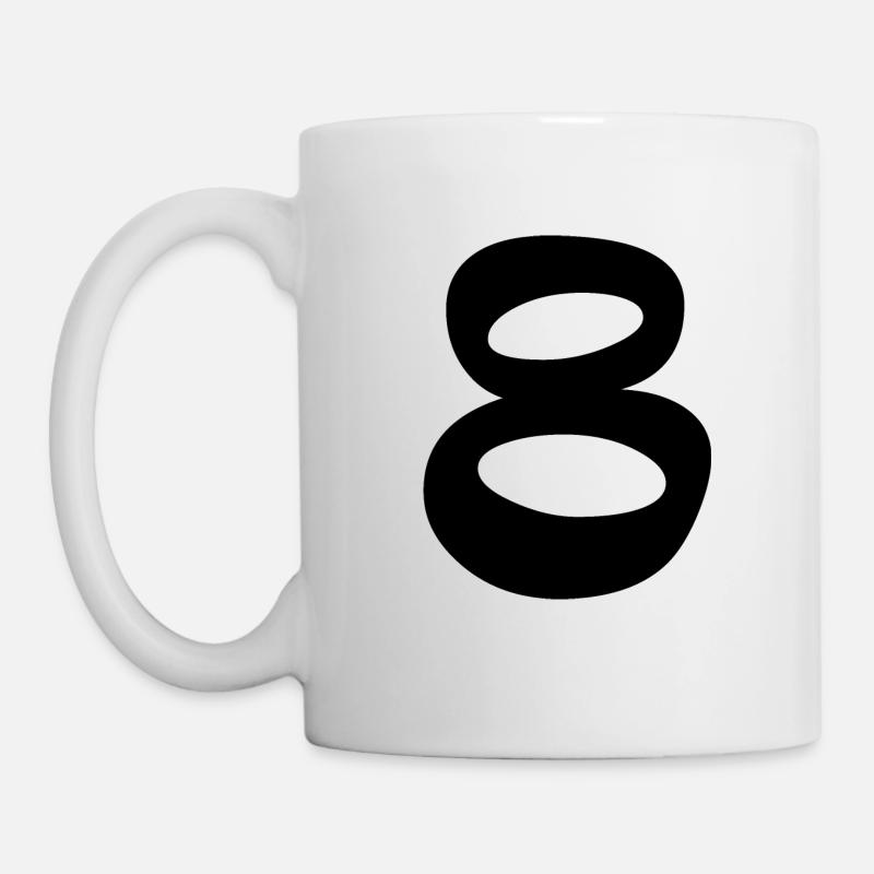 8 - Tasse - Weiß