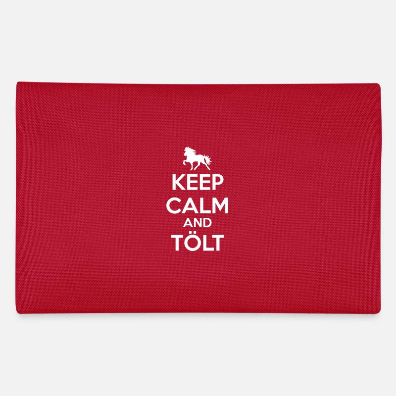 Keep Calm and Tölt Federtasche