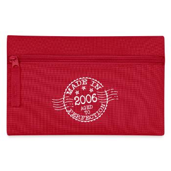 MADE IN 2006 AGED TO PERFECTION - Pencil Case - red - Front