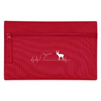 Herzschlag Jagd 2 - Federtasche - Rot - Vorne