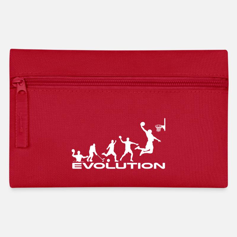 Basketball Evolution - Federtasche - Rot