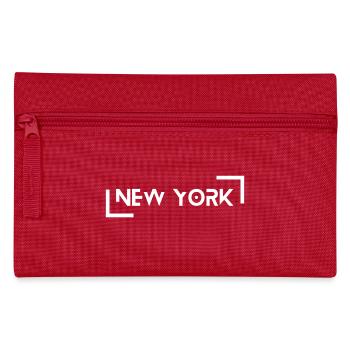 New York - Federtasche - Rot - Vorne