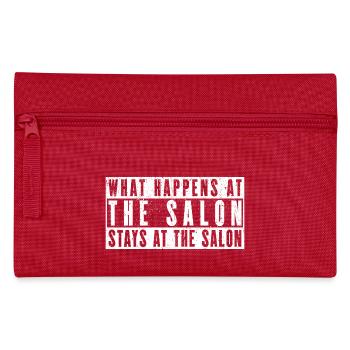 Ce qui se passe dans le salon, reste dans le salon ! - Trousse - rouge - Devant