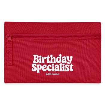 Passion for obstetrics - Pencil Case - red - Front
