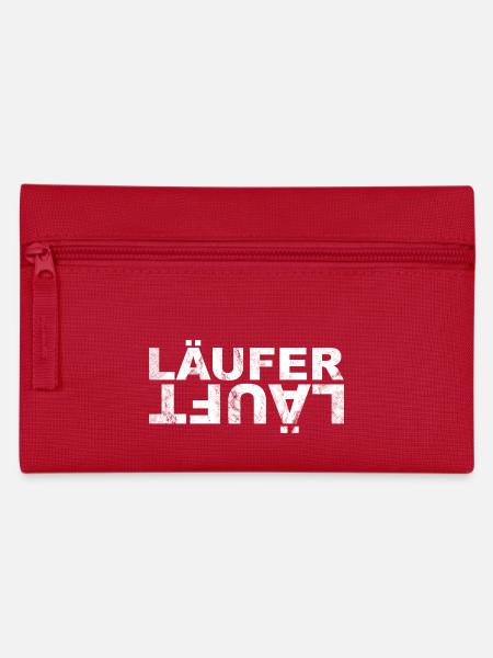Laufen - Läufer Läuft - Federtasche - Rot