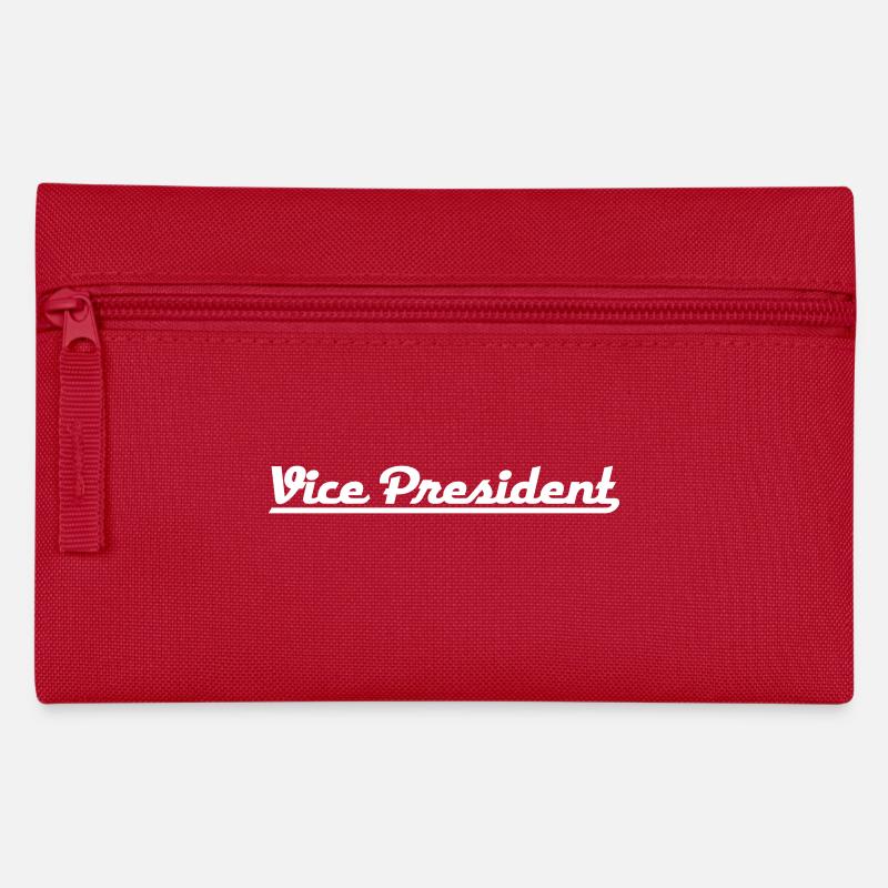 Vice President - Pencil Case - red