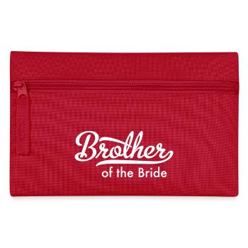 Brother of the Bride - Federtasche - Rot - Vorne