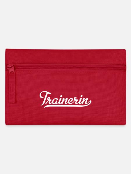 Trainerin - Federtasche - Rot