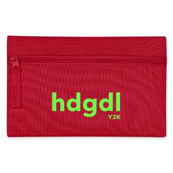 hdgdl Y2K grün - Federtasche - Rot - Vorne