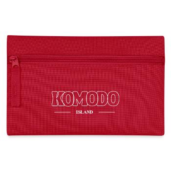 Komodo Island Indonesia - Pencil Case - red - Front