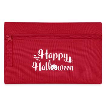 Scary Halloween Costume Shirt Happy Halloween 1 - Pencil Case - red - Front