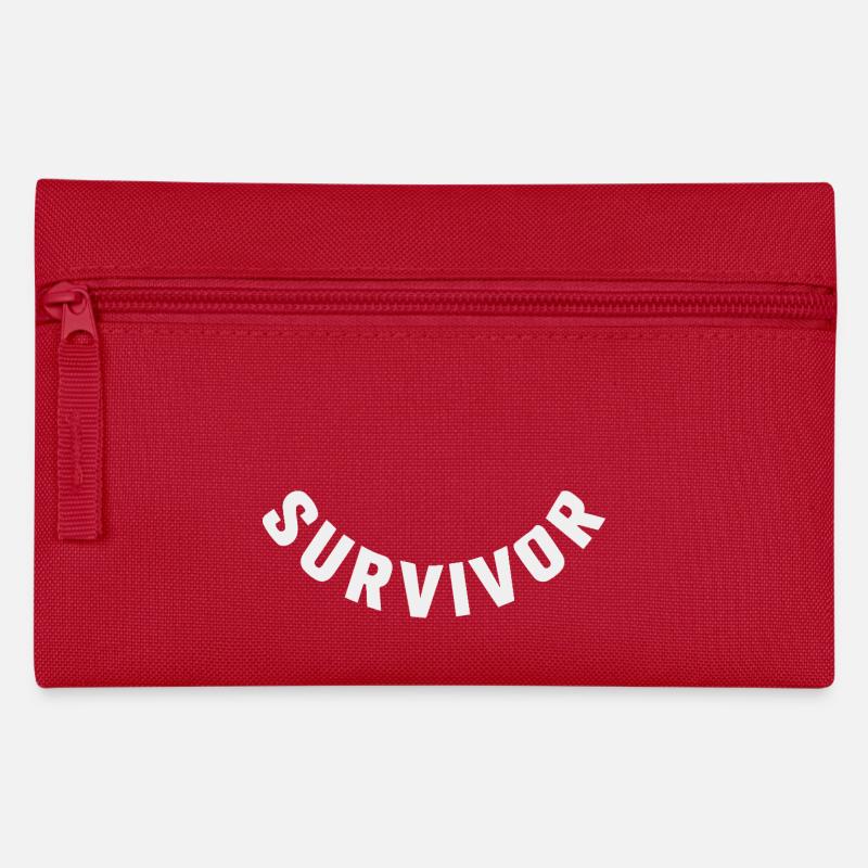 COOLE TEKS - Federtasche - Rot