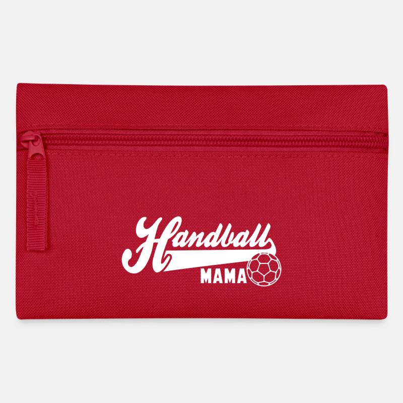 Handball MAMA WHITE - Federtasche - Rot