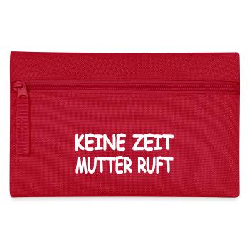 Mutter - Federtasche - Rot - Vorne