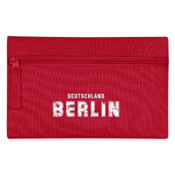 Germany Berlin - Washed-out urban design - Pencil Case - red - Front