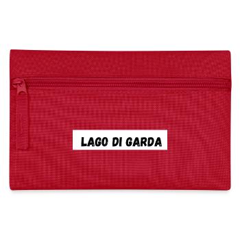 Lago di Garda Naturlandschaft Design - Federtasche - Rot - Vorne