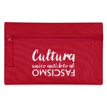 La culture est le seul antidote au fascisme - Trousse - rouge - Devant
