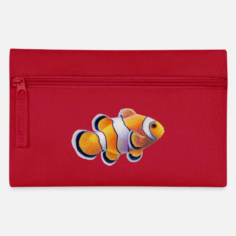 Clownfish - Pencil Case - red