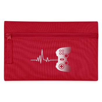Gamer Game Video Game Blueberry Vintage Gaming - Pencil Case - red - Front