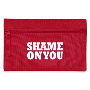 Shame on you - Trousse - rouge - Devant