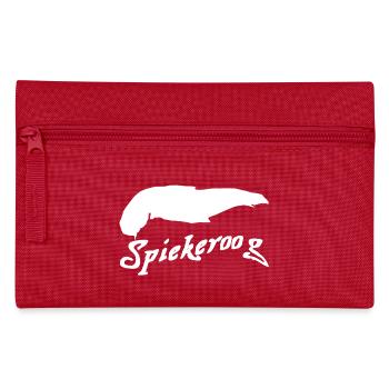 Spiekeroog Tattoo - Federtasche - Rot - Vorne