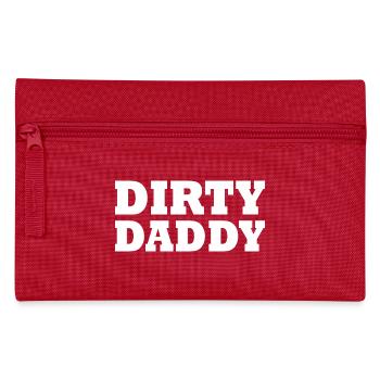 Dirty daddy - Pencil Case - red - Front