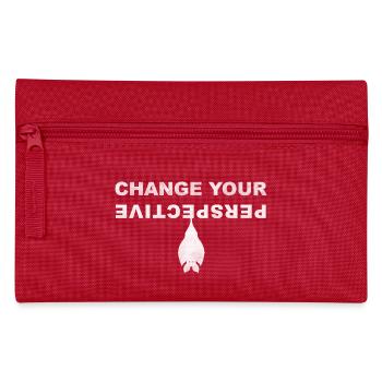 Change Your Perspective Bat Bat Mouse | White - Pencil Case - red - Front