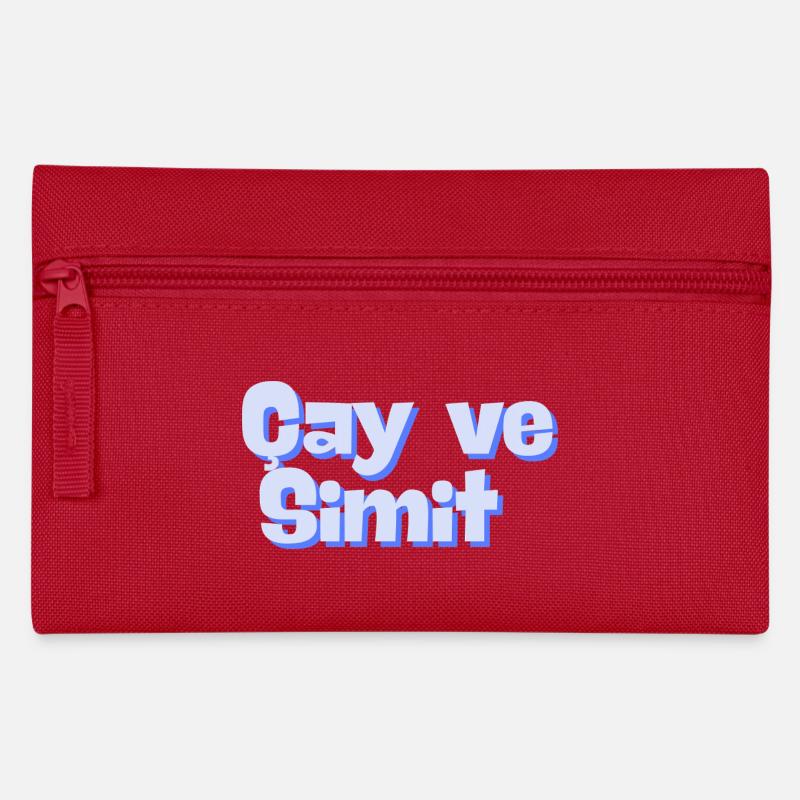 Cay et Simit - Trousse - rouge