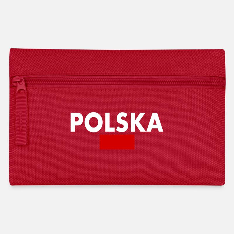 Polska - Federtasche - Rot