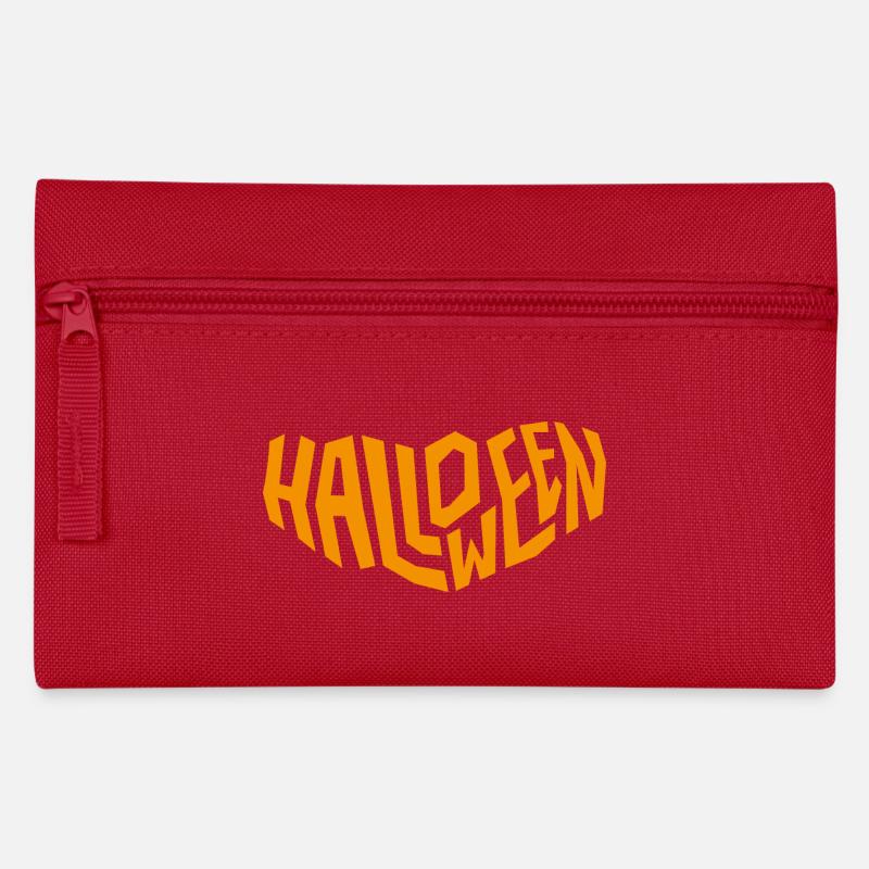 Halloween - Federtasche - Rot