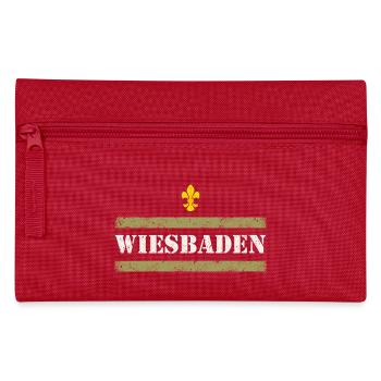 Wiesbaden 2 - Pencil Case - red - Front