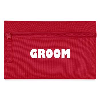 Groom - Federtasche - Rot - Vorne