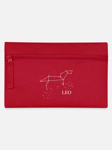 Constellation Leo - Federtasche - Rot