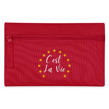 C'est La Vie Eurovision 2025 - Pencil Case - red - Front