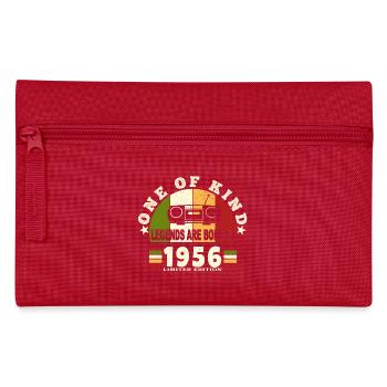 1956 Geburt der Legende 1956 Jahrgang 1956 Geburtstage - Federtasche - Rot - Vorne