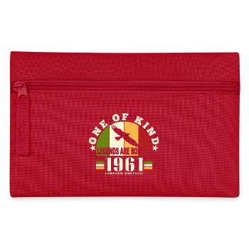 Legend Born 1961 anniversaire 63 ans - Trousse - rouge - Devant