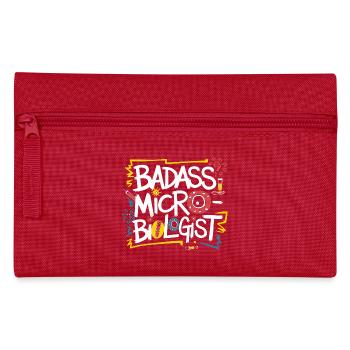 Proud of microbiology - Pencil Case - red - Front