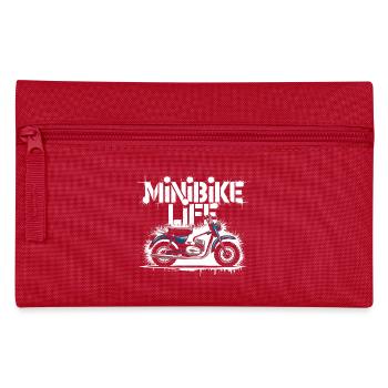 Passion pour les -motos - Trousse - rouge - Devant