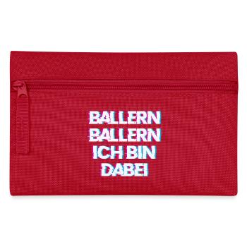 Hardtekk Tekk - Trousse - rouge - Devant