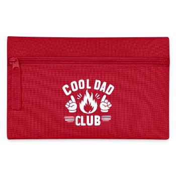 Cool Dad Club - Pencil Case - red - Front