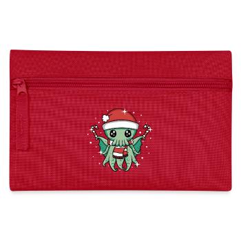 Christmas Cthulhu - Pencil Case - red - Front