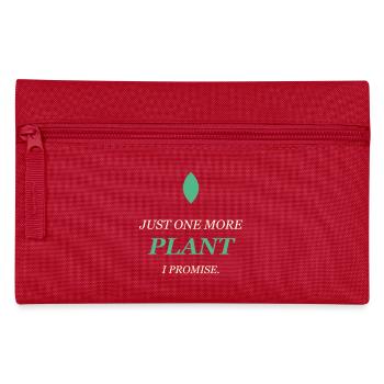 Plant Lover - Just One More Plant - Federtasche - Rot - Vorne