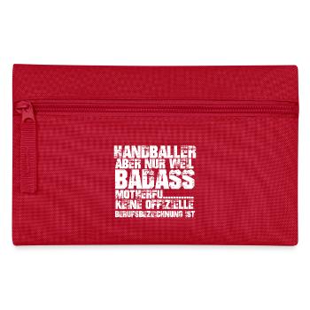 Handballer - Federtasche - Rot - Vorne