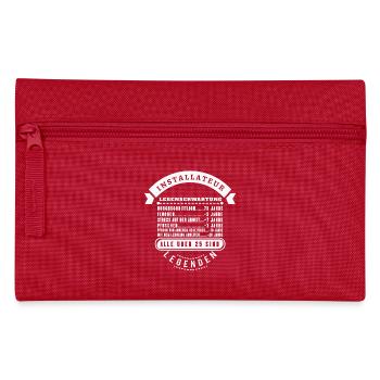 INSTALLATEUR lebenserwartung - Federtasche - Rot - Vorne