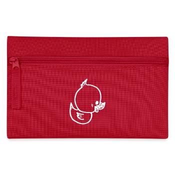 canard - petit canard - Trousse - rouge - Devant