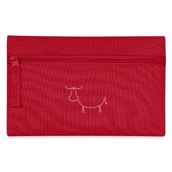 Kuh - Federtasche - Rot - Vorne