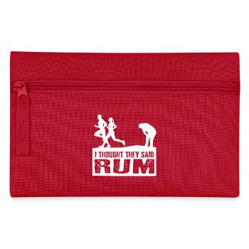 Funny I Thought They Said Rum - Pencil Case - red - Front